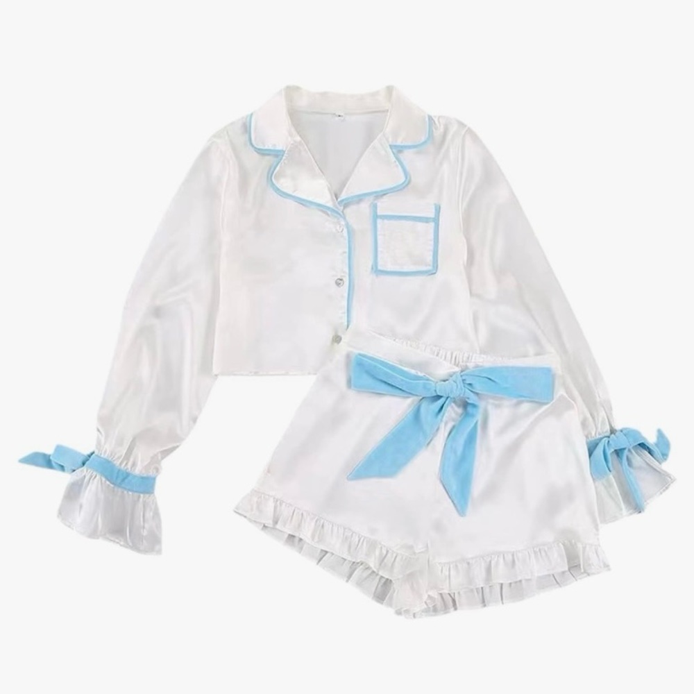 Something blue pajama set